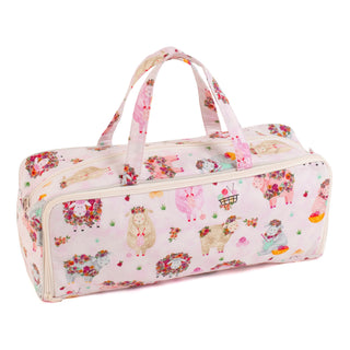 Hobby Gift Knitting Bag with Pin Case - Knitty Sheep