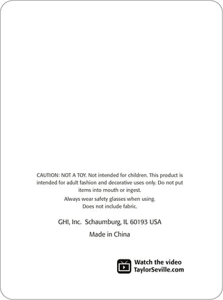 Taylor Seville Magic Pins Flathead Applique Fine