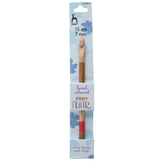 Pony Hand Painted Flair Crochet Hook - Full range of sizes available!