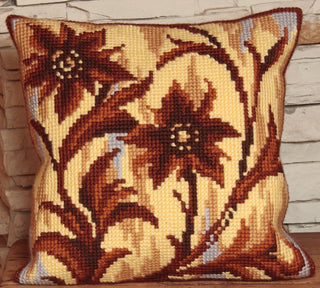 Collection D'Art Silhouette in Middle Cushion Cross Stitch Kit