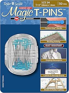 Taylor Seville Magic T-Pins Size 28 50pc