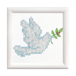 Diamond Dotz Dove of Peace with Frame Diamond Painting Kit