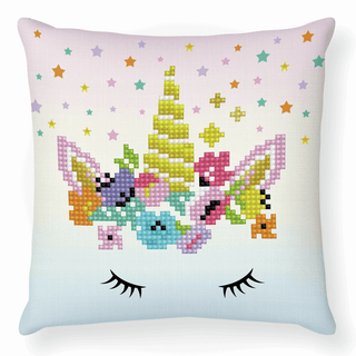 Diamond Dotz Diamond Painting Kit: Mini Pillow: Flower Crown