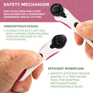 Needle and Bear Ergonomic Softgrip Rotary Cutter (18mm)