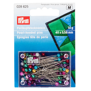 Prym Pearl Headed Pins Assorted