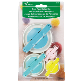 Clover Pom Pom Maker Set - 4 Sizes