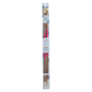 Pony Flair Single Ended Hand Coloured Knitting Pins 35cm - Full range of sizes available!
