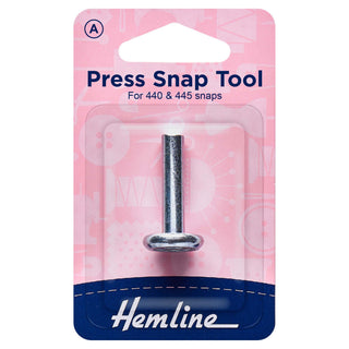 Hemline Fashion Snap Tool: Press Snap