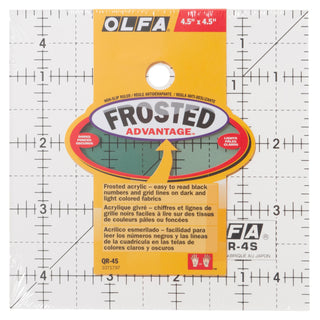 Olfa Non-Slip Quilting Ruler 4.5 x 4.5 Inch