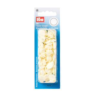 Prym Pearl Non-Sew Press Fasteners Round 12.4mm - 30 Pieces
