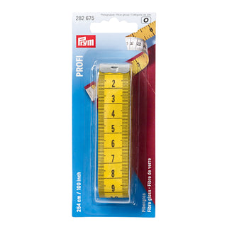 Prym Profi Fibreglass Tape Measure 254cm/100inch