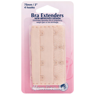 Hemline Nude Bra Extenders 75mm