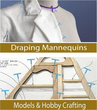 Taylor Seville Magic T-Pins Size 28 50pc