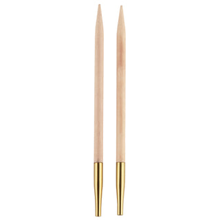Knit Pro Basix Birch Special Circular Interchangeable Knitting Pins - Full Range of Sizes Available!