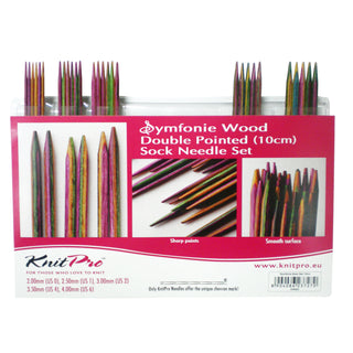 Knit Pro Symfonie Double Ended Knitting Pins Set of 5 - Full range of sizes available!