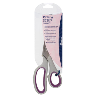 Hemline Softgrip Multi Cut pinking Shears 23cm/9in