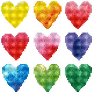 Diamond Dotz Love Rainbow Diamond Painting Kit