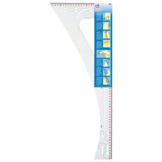 Prym Dressmakers Ruler - 60cm and 24cm Scales