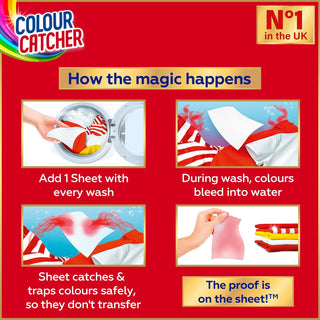 Dylon Colour Catcher Colour Protection Sheets - 52 Sheet Pack