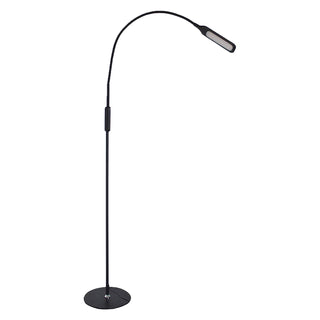 Native Lighting Lumina LED Floor Lamp - Adjustable Gooseneck Reading light & Craft Lamp