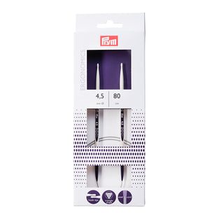 Prym Ergonomic Circular Knitting Pins 80cm x 4.50mm