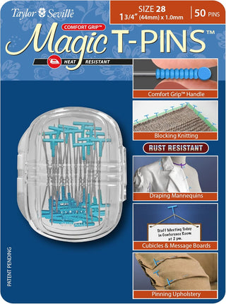 Taylor Seville Magic T-Pins Size 24 50pc