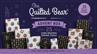 Pre-Order: The Quilted Bear 25-Day Sewing Advent Box