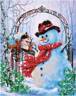 Diamond Dotz Complete Diamond Facet Art Kit Father Snow