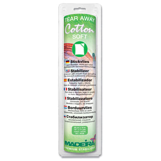 Madeira Avalon Tear Away Stabilizer: Cotton Soft