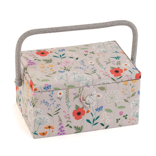 Hobby Gift Medium Sewing Box - Wildflowers