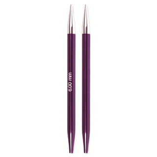Knit Pro Zing Standard Interchangeable Circular Knitting Pins  - Full Range of Sizes Available!