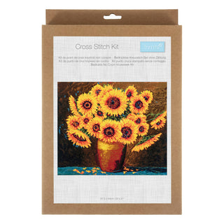 Trimits Counted Cross Stitch Kit: Extra Large: Sunflower Bloom