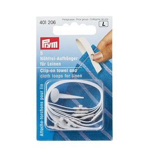 Prym Clip-On Towel and Cloth Loops for Linen