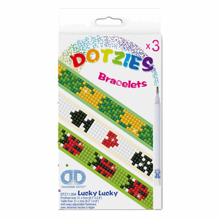 Diamond Dotz Dotzies: Bracelet Kit: Lucky Lucky