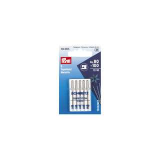 Prym Topstitch/Metallic Sewing Machine Needles No. 80-100