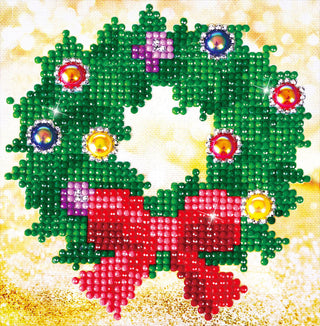 Diamond Dotz Christmas Wreath Diamond Painting Kit