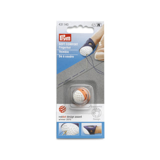 Prym Ergonomics Orange Plastic Thimble - Small