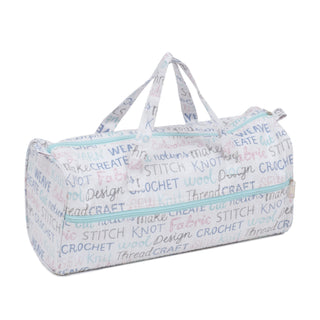 Hobby Gift 'Haby Words' Knitting Bag