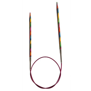Knit Pro Symfonie Fixed Circular Knitting Pins 80cm - Full range of sizes available!