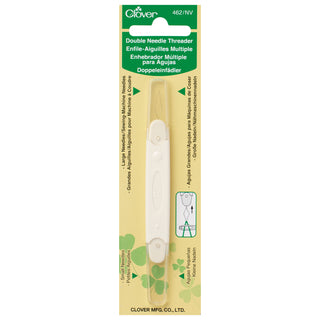Clover Double Needle Threader