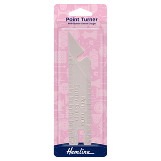 Hemline Haberdashery Point Turner and Button Gauge