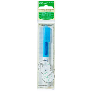 Clover Blue Water Soluble Chaco Pen with Eraser
