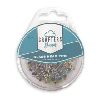 Crafters Dream Glass Head Pins