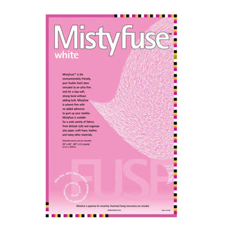 Mistyfuse Fusible Web White Roll 20" x 2.5yds