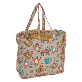 Hobby Gift Drawstring Sloth Craft Bag - 25.5cm x 43cm x 48cm