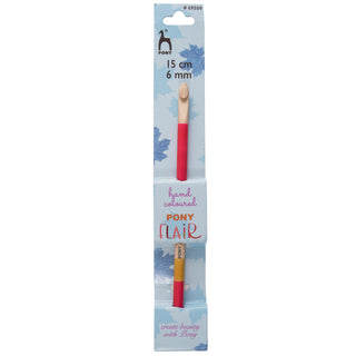 Pony Hand Painted Flair Crochet Hook - Full range of sizes available!