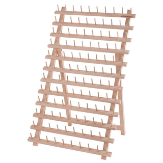 Milward Spool Holder: 120 Spools: Beech Wood