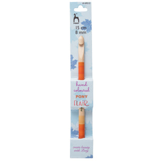 Pony Hand Painted Flair Crochet Hook - Full range of sizes available!