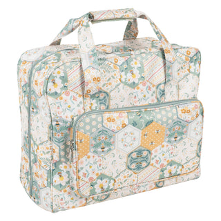 Hobby Gift Sewing Machine Bag: Patchwork Bee