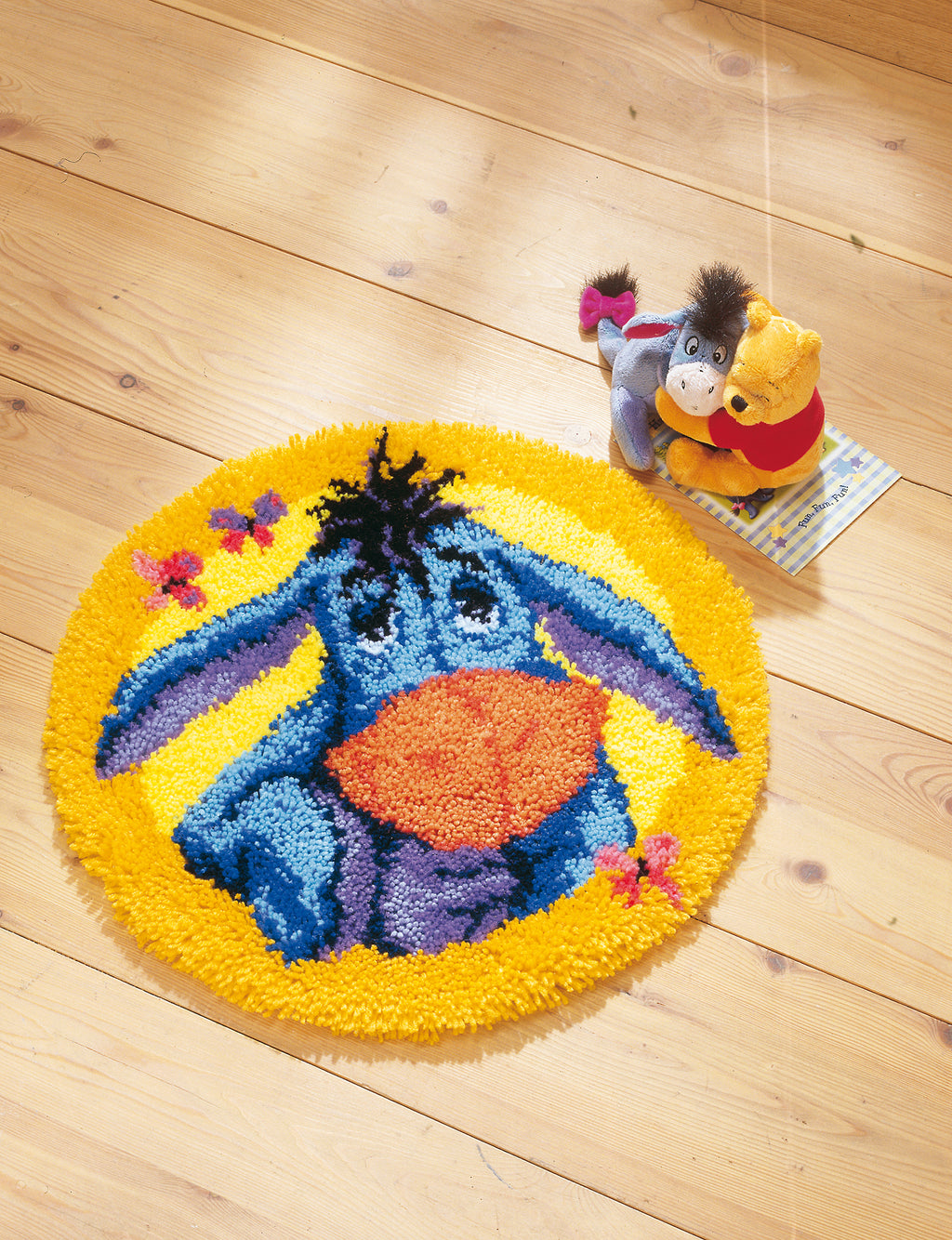 Vervaco Disney Eeyore Shaped Rug Latch Hook Kit – The Quilted Bear